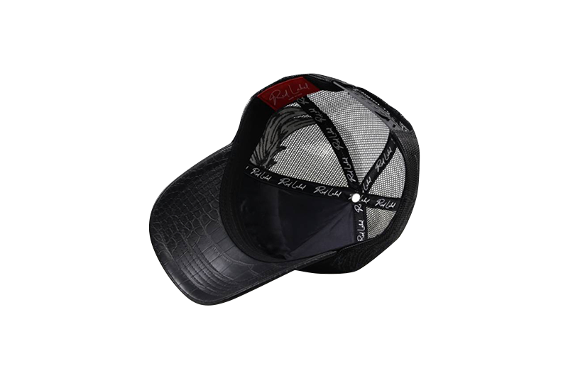 [Red Label Edition] Black Sophisticated Hat With Reflective Wings.