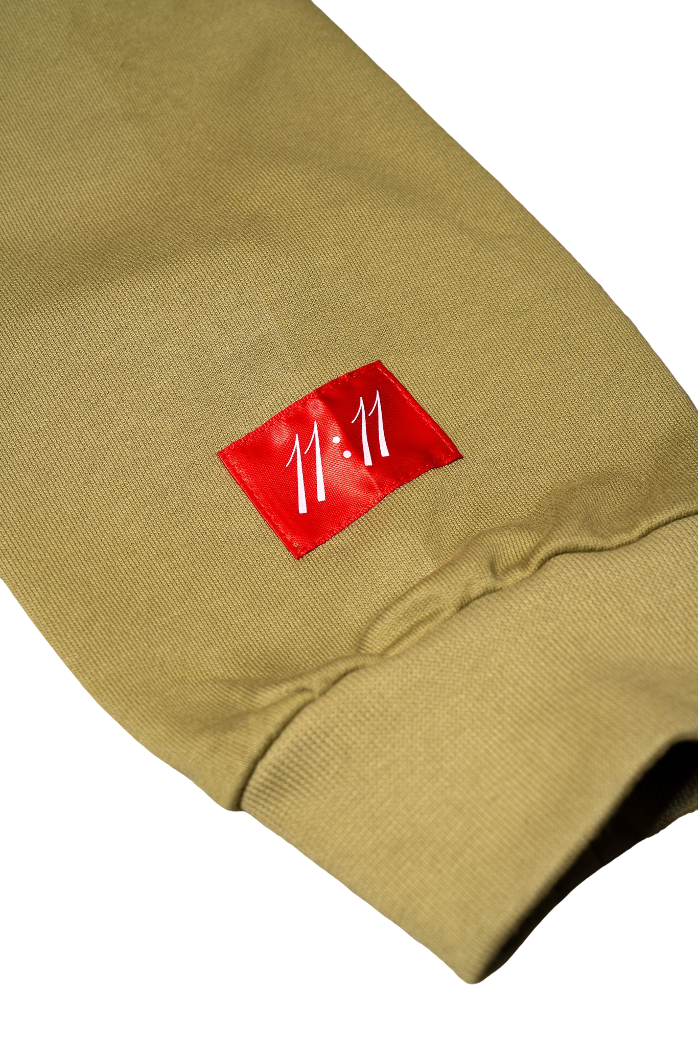 [ RED LABEL GARMENTS] GREEN GLOW IN THE DARK WING HEAVYWEIGHT HOODIE